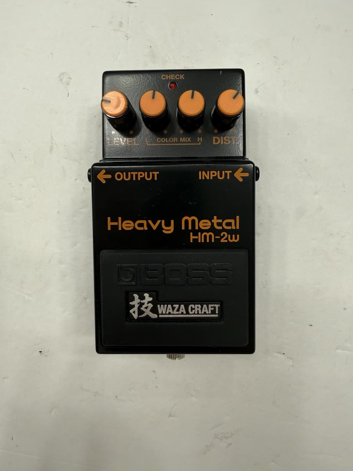 Boss Roland HM-2W Heavy Metal Distortion Waza Craft Guitar Effect Pedal