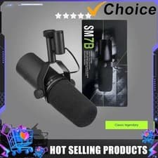 SM7B Cardioid Dynamic Vocal Broadcast Microphone / Fast Shipping New