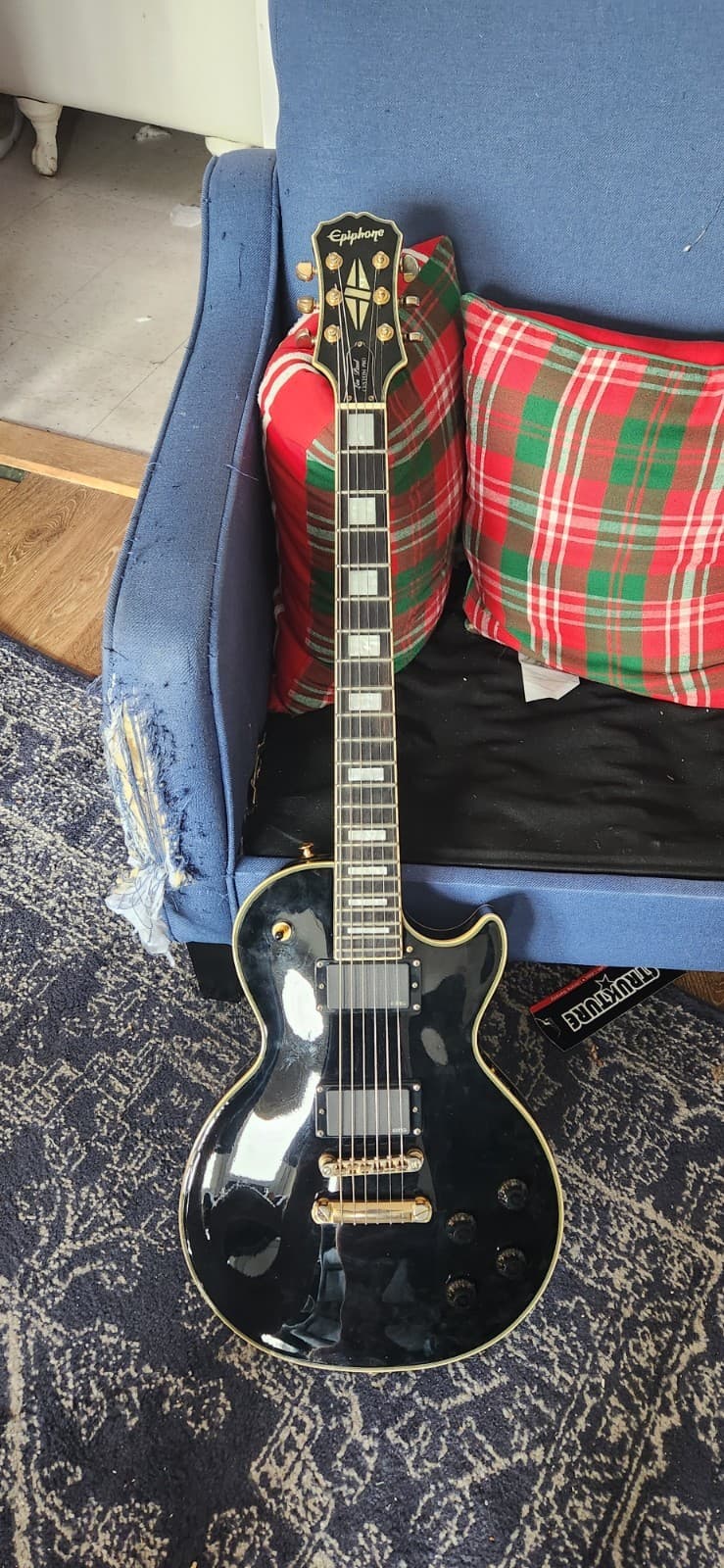Epiphone Les Paul Custom Pro Series W/upgrades
