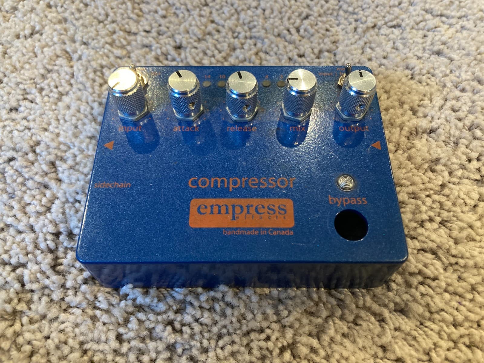 Empress effects compressor Boutique Guitar Effects Pedal