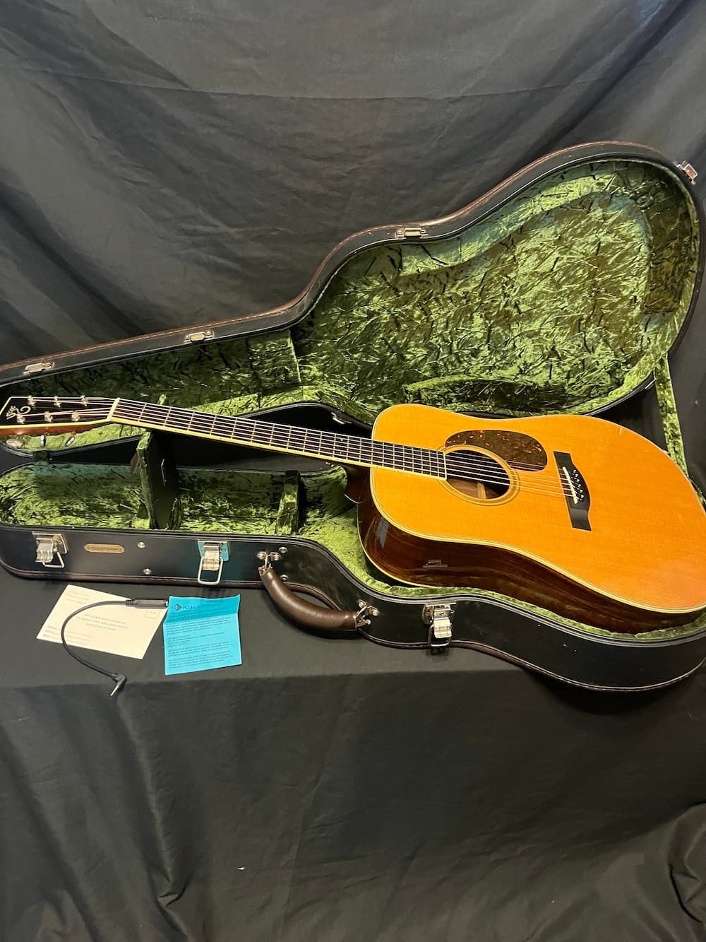 2009 Santa Cruz D Acoustic Guitar Spruce Top/ Indian Rosewood W/OHSC