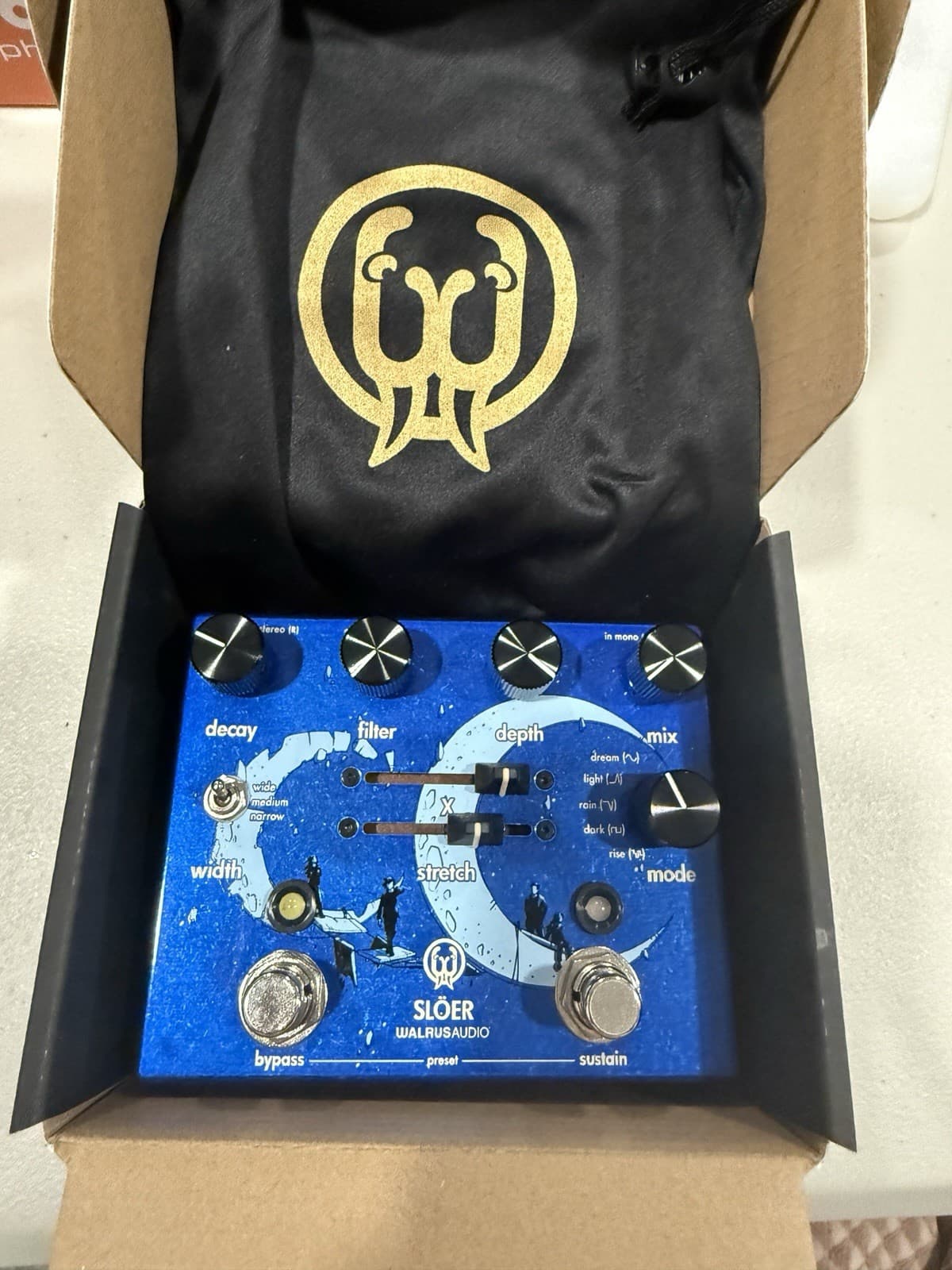 Walrus Audio Slöer Reverb Pedal for Electric Guitar