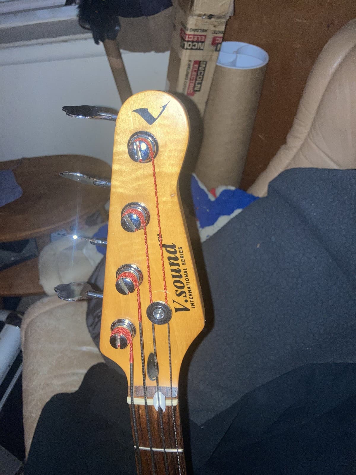 Rare Jazz Bass with Humbucker Pickup.