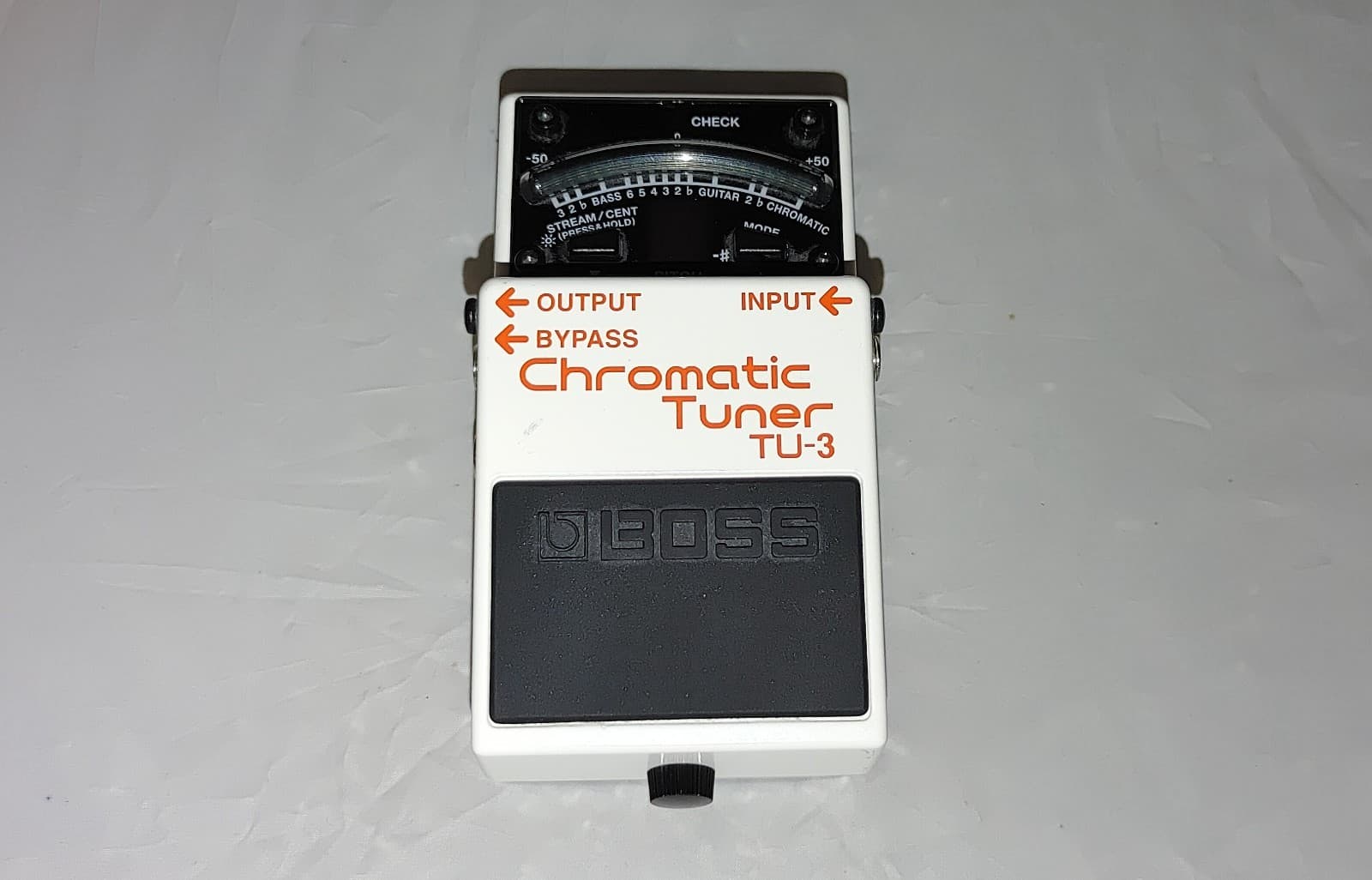 Boss TU-3 Chromatic Tuner Pedal TESTED WORKS
