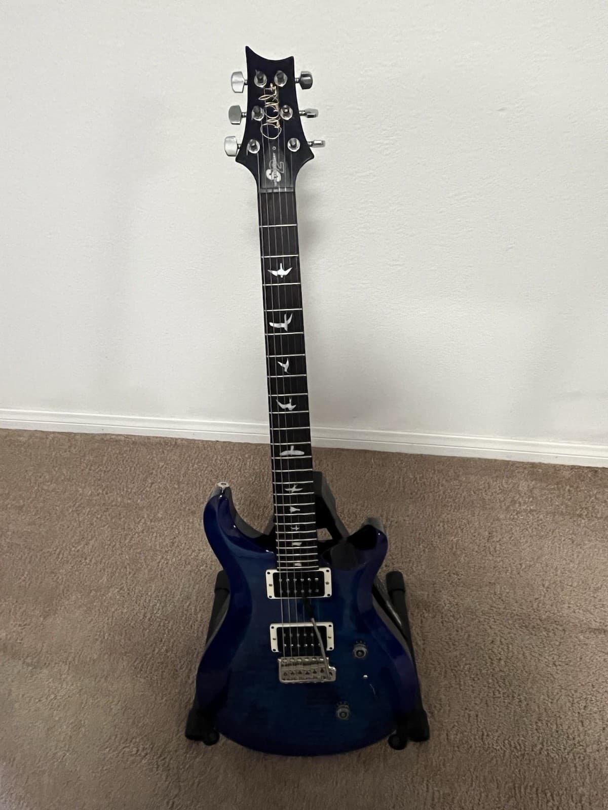 PRS S2 10th Anniversary Custom 24 Guitar Lake Blue 2023 With Gig Bag