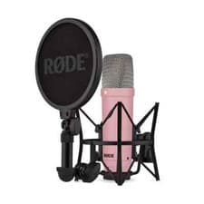 RODE NT1 Signature Cardioid Studio Condenser Microphone, Pink