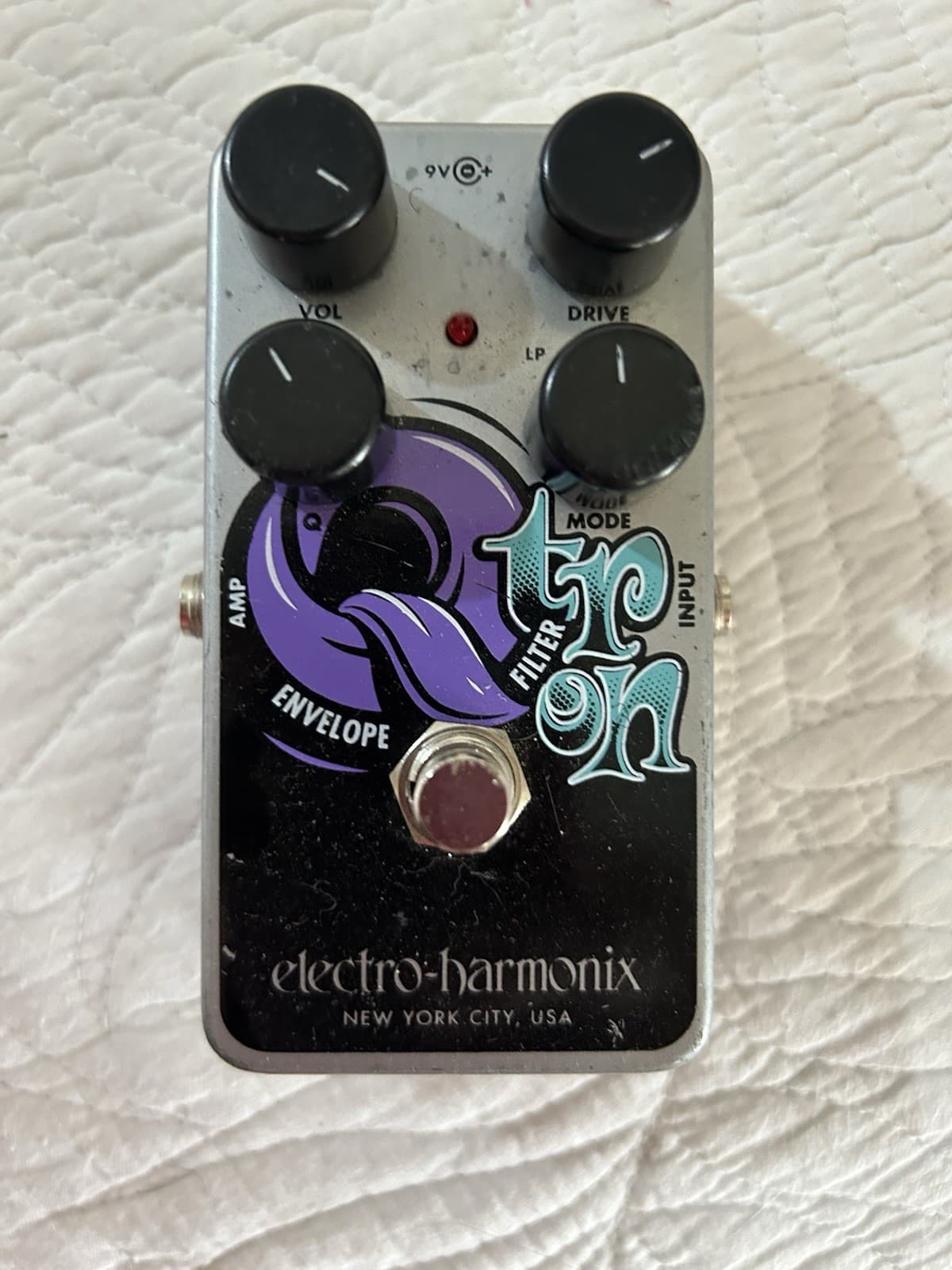 Electro-Harmonix Nano Q-Tron Envelope Controlled Filter Guitar Effects Pedal