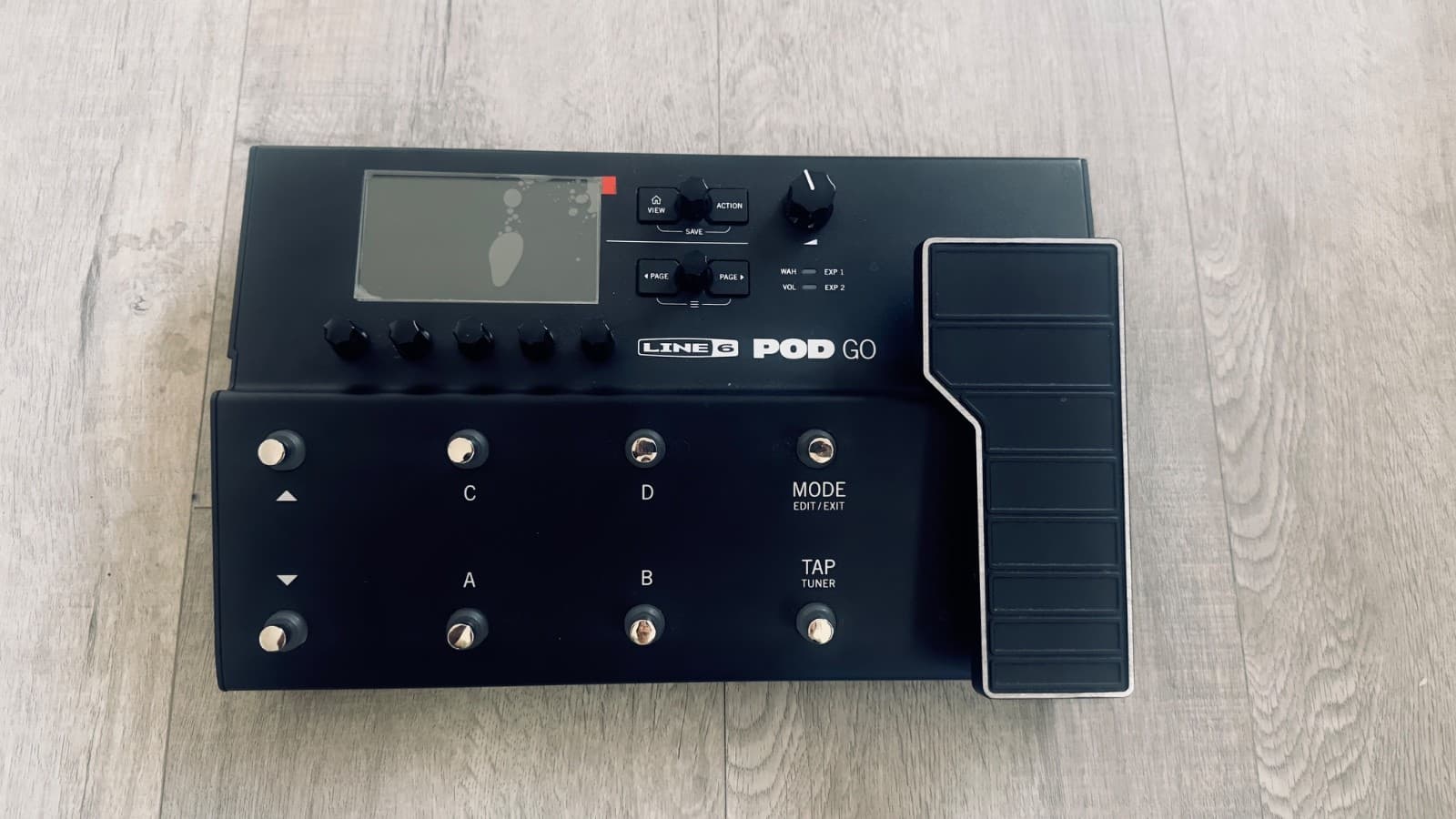 Line 6 POD Go Guitar Multi-Effects Processor Black