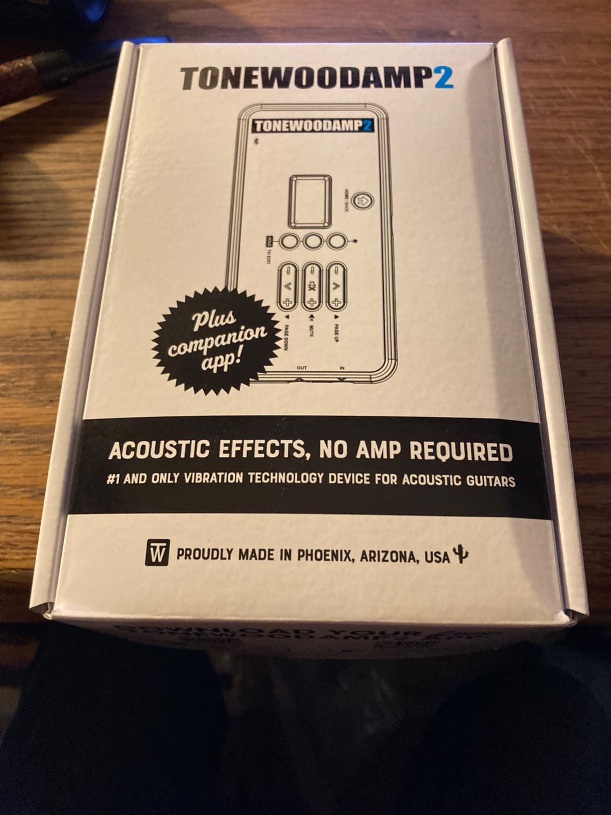ToneWoodAmp ToneWoodAmp2 Acoustic-electric Guitar Multi-effects Processor Pro