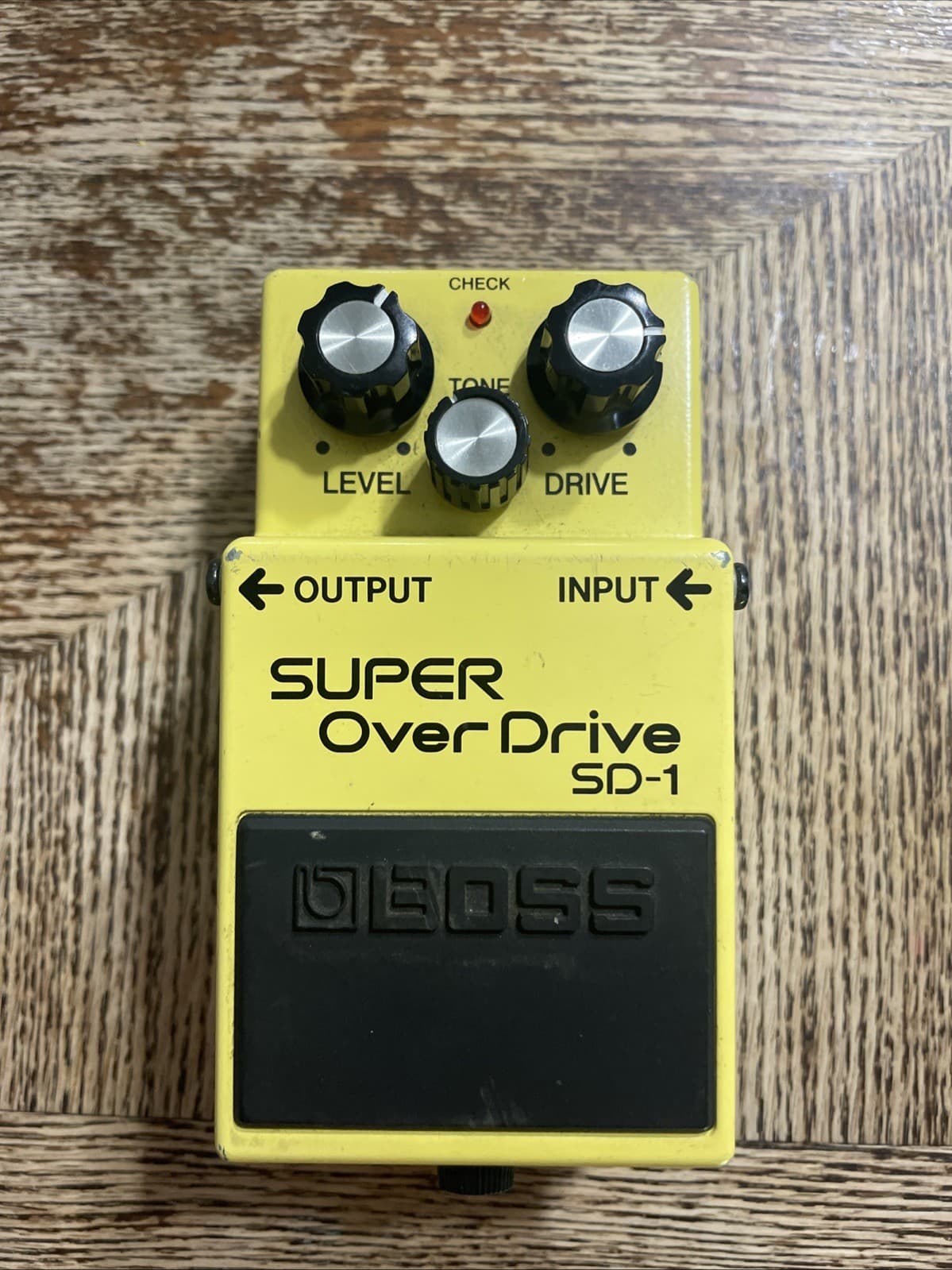 Boss SD-1 Super OverDrive Guitar Pedal – Made in Taiwan – Classic Overdrive