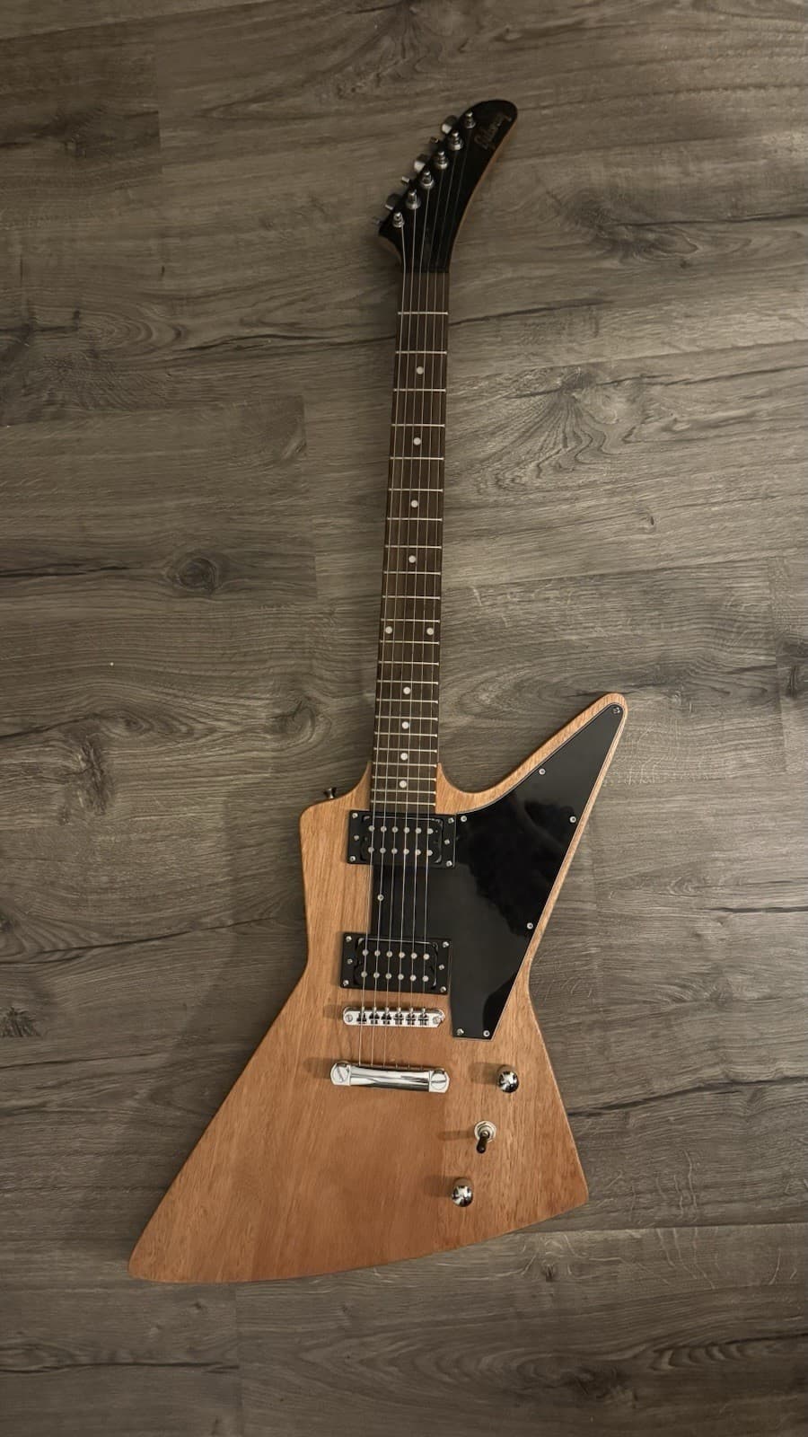 Gibson Explorer Kit Electric Guitar Natural Solid Body 6 String