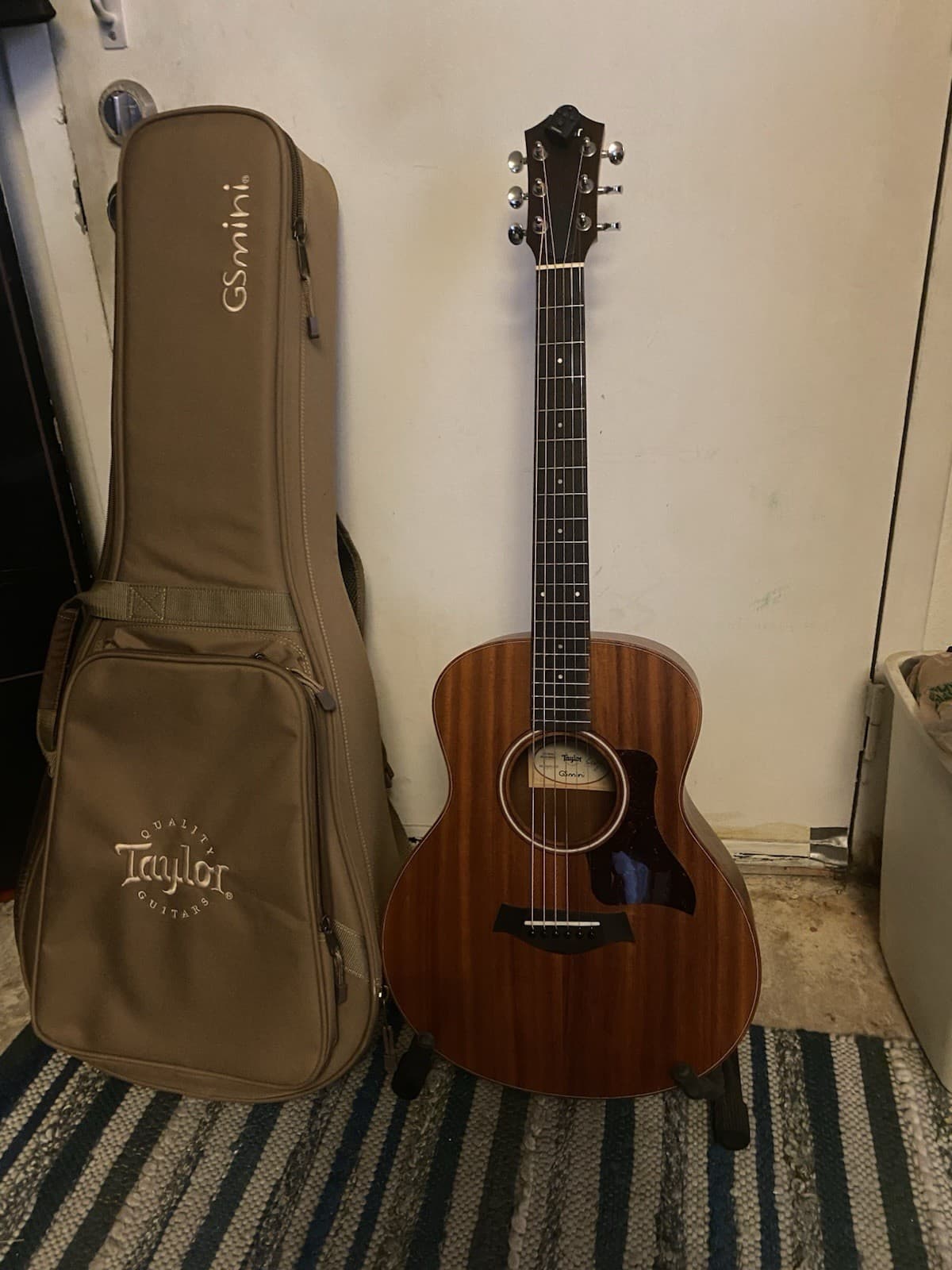 Taylor GS Mini Mahogany Acoustic Guitar Used Great Condition Look At Pictures
