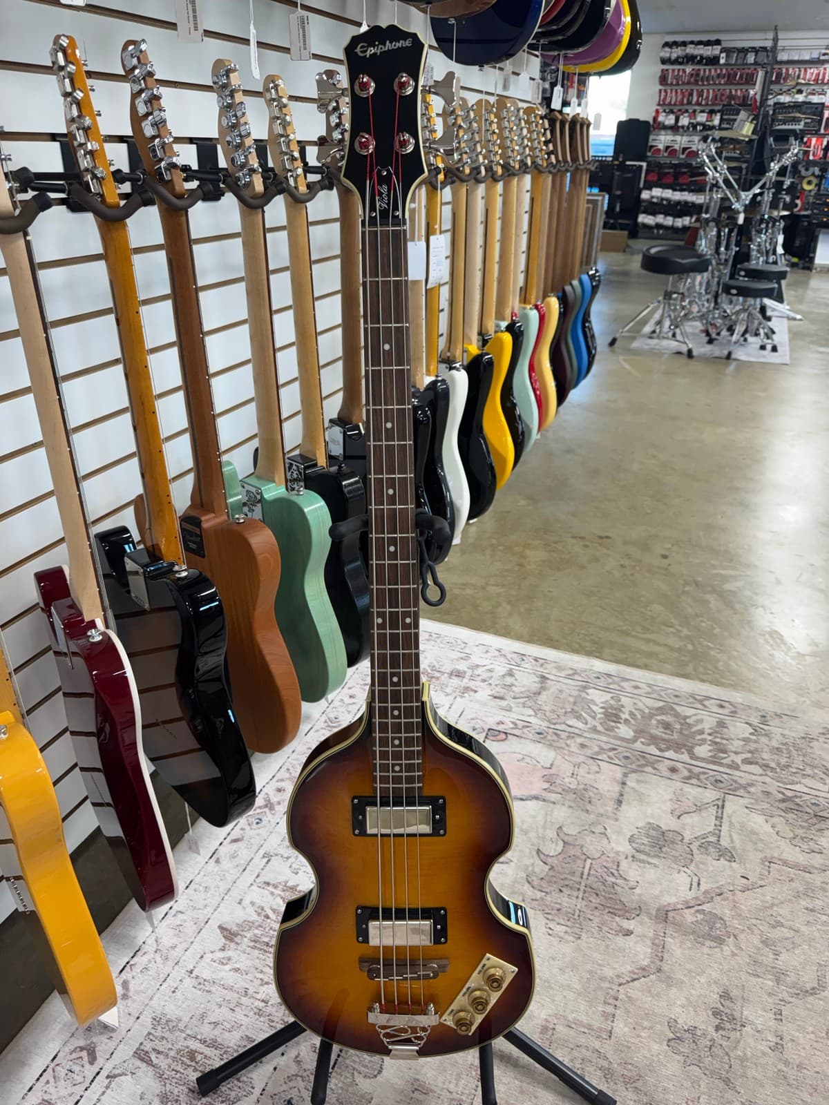 Epiphone Viola Bass with Okume Fretboard - Vintage Sunburst