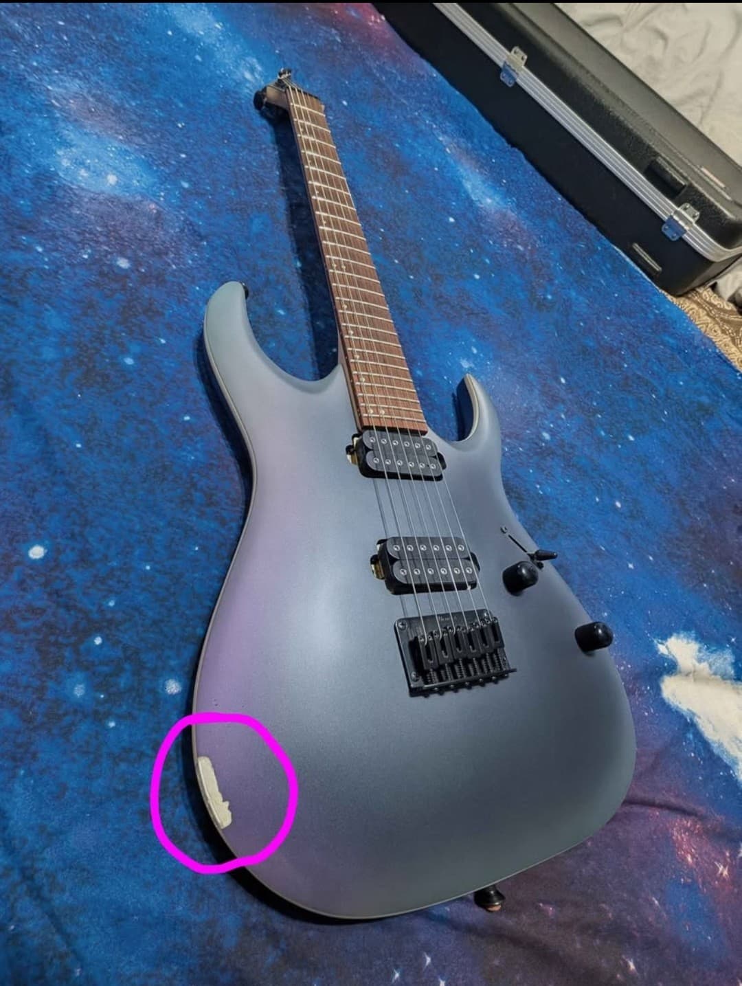 Ibanez RGA42EX Electric Guitar - Black Aurora Burst