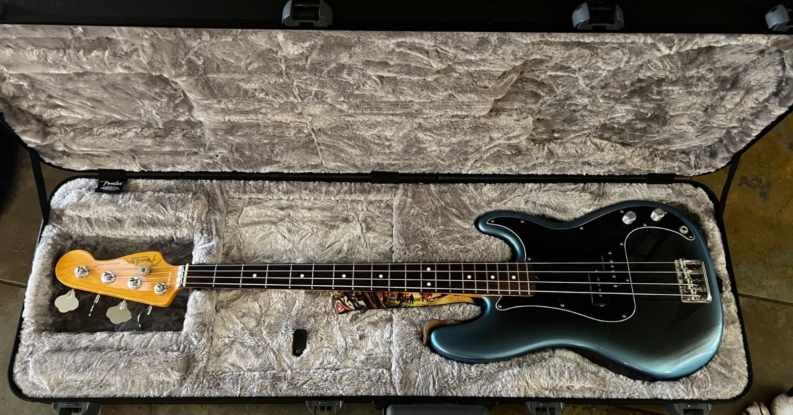 Fender American Professional II Precision Bass Used Alder Dark Night w/Hard case