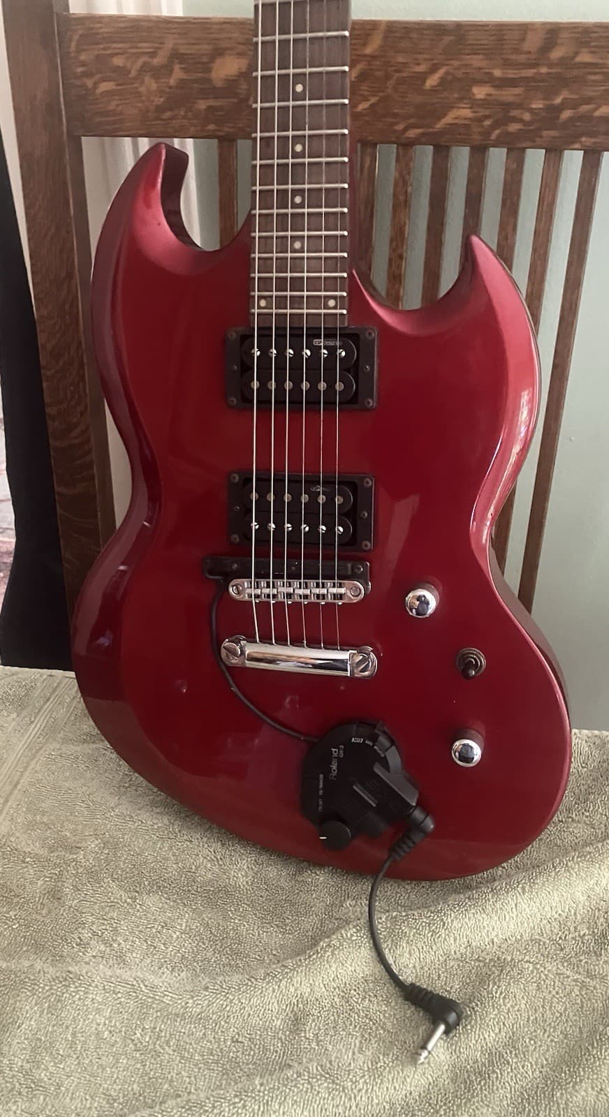 ESP LTD Viper-10 Electric Guitar with Roland GK-3 Divided Pickup