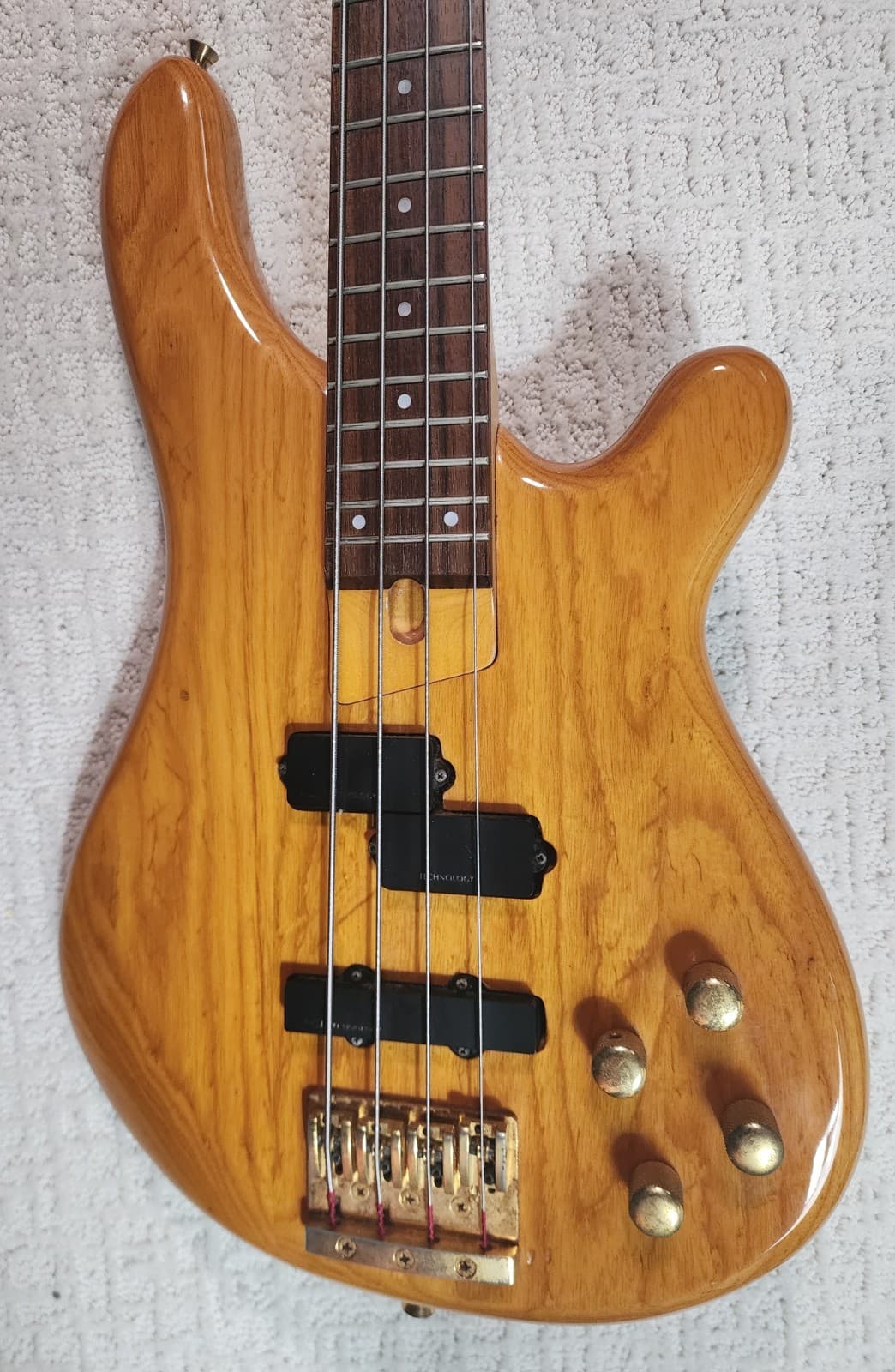 1980's Fernandes PJ Active Bass Adjustable Nut, Gotoh Hardware Collector Grade