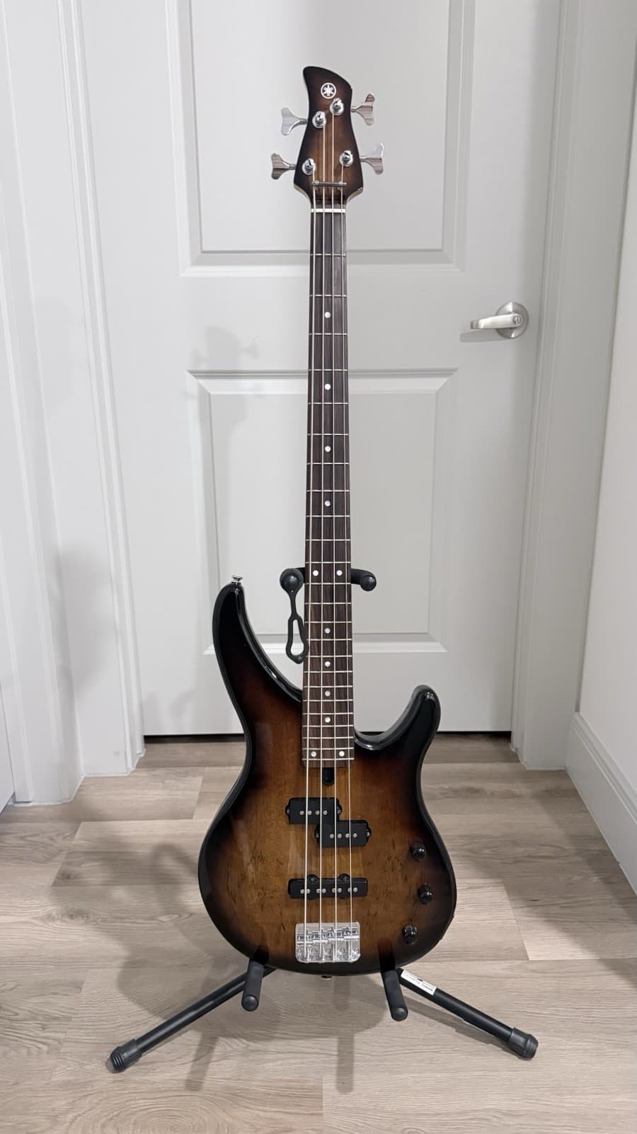 Yamaha TRBX174EW TRBX Series 4-String Electric Bass Brown w/ Gig Bag Strap
