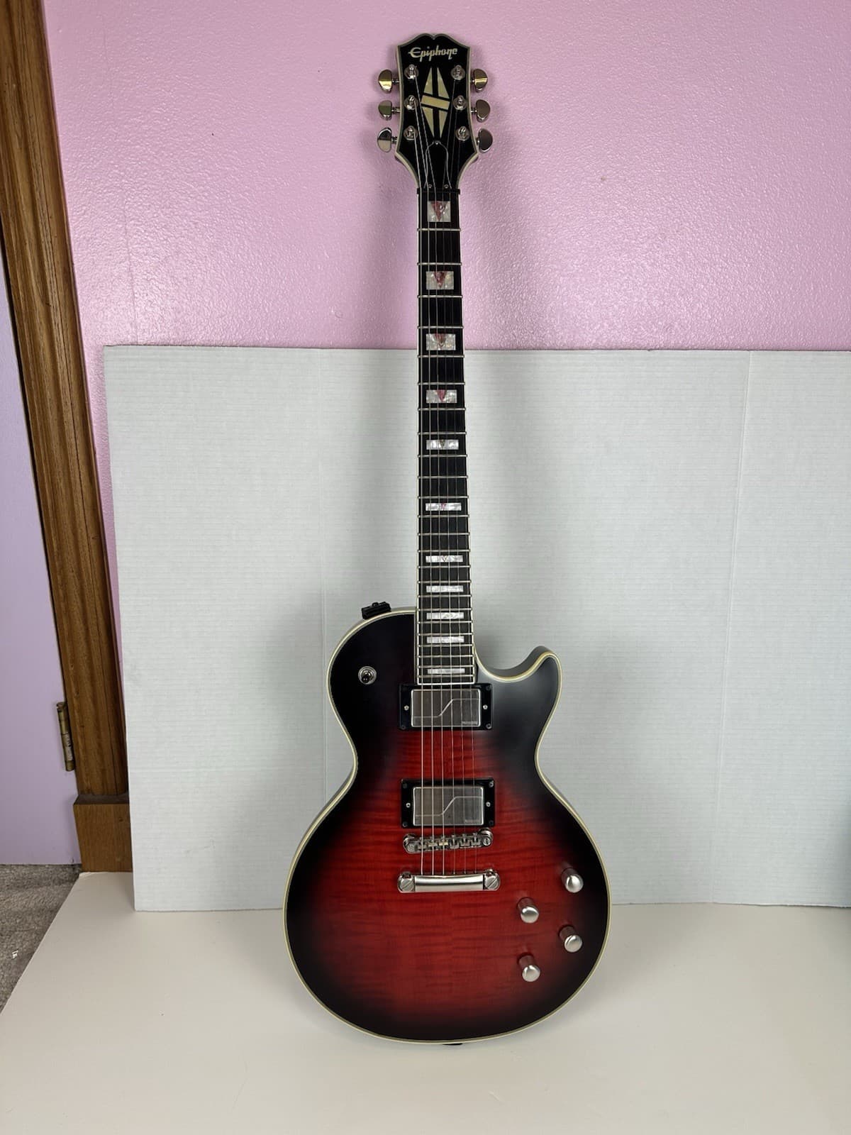 2020 Epiphone Prophecy Les Paul Red Tiger Electric Guitar CHECK DESCRIPTION