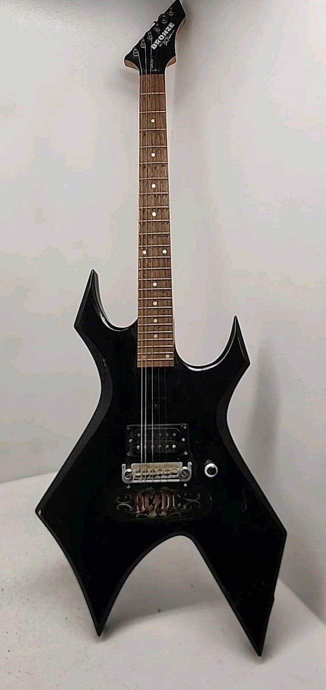 BC Rich Warlock Bronze Series Guitar, Black Year? Parts Or Repair