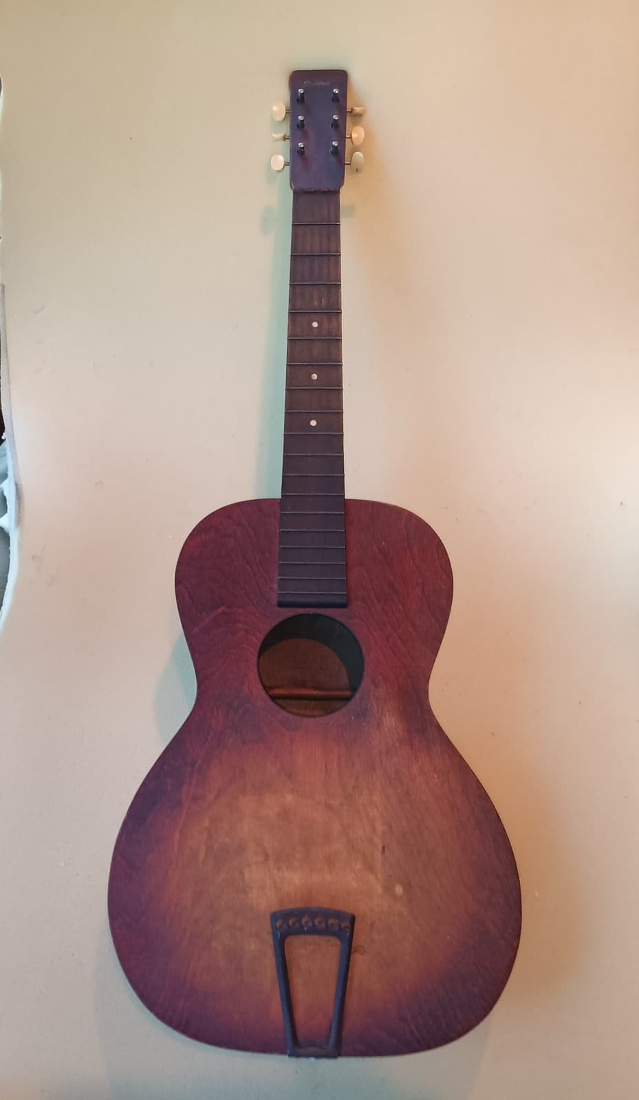 1930's Vint. Belden Acoustic Parlor Blues Guitar Chicago Style Regal Kay