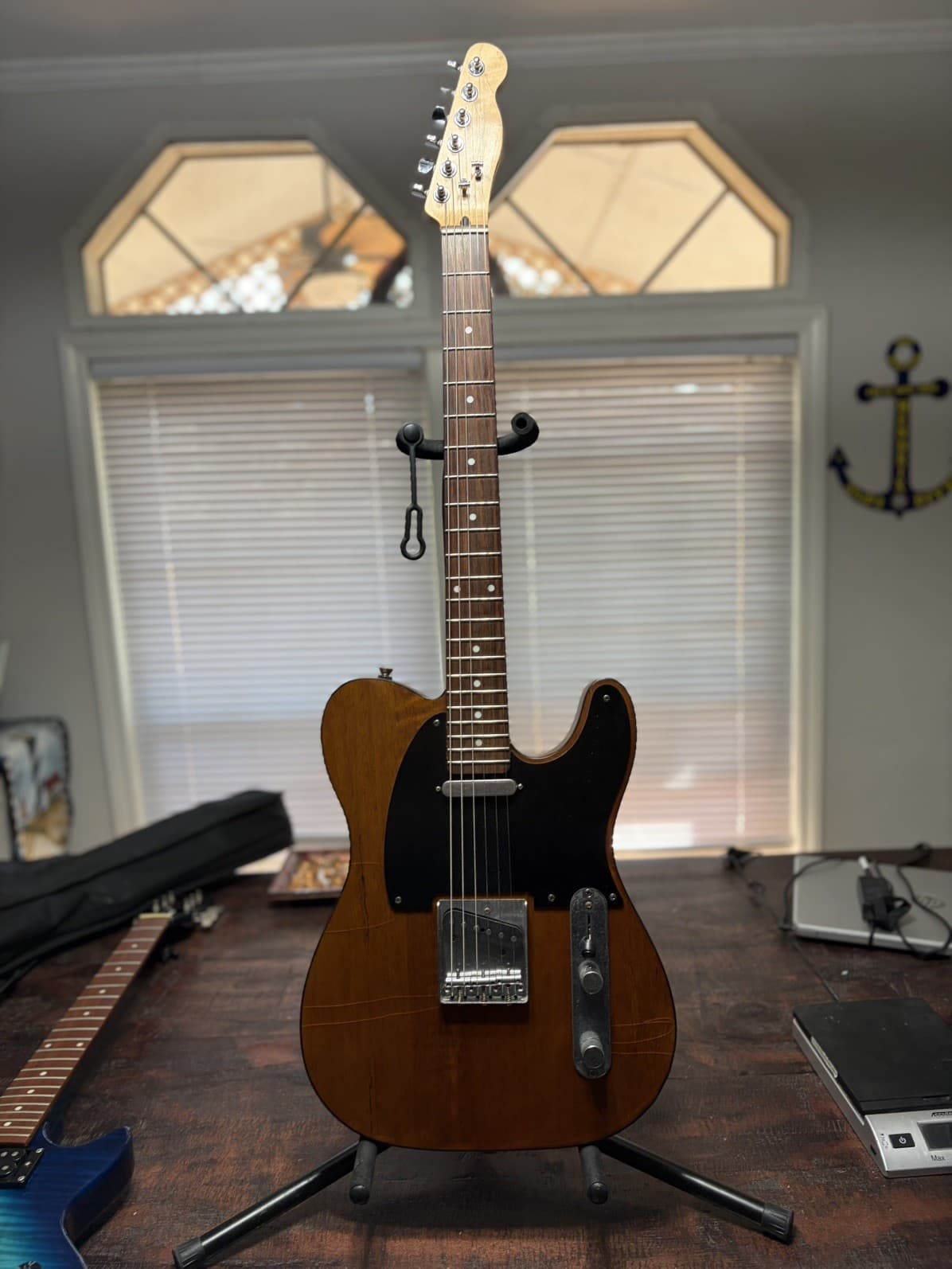 Squier 40th Anniversary Telecaster Vintage Edition Mocha Satin – plays great
