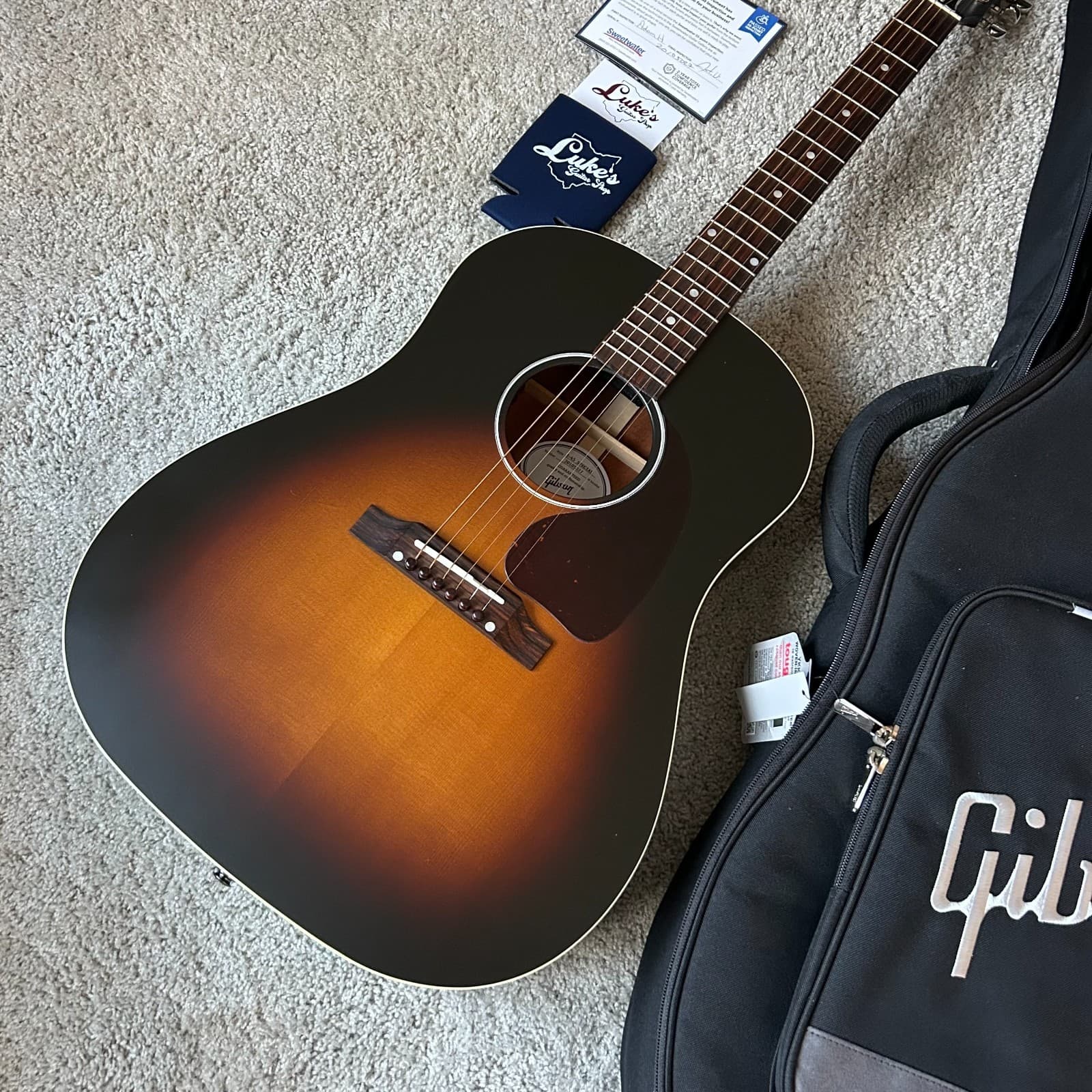 Gibson J-45 Special Acoustic Guitar - 2025 - Vintage Sunburst