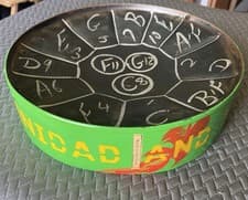 Handmade Trinidad and Tobago Steel Pan Drum Green