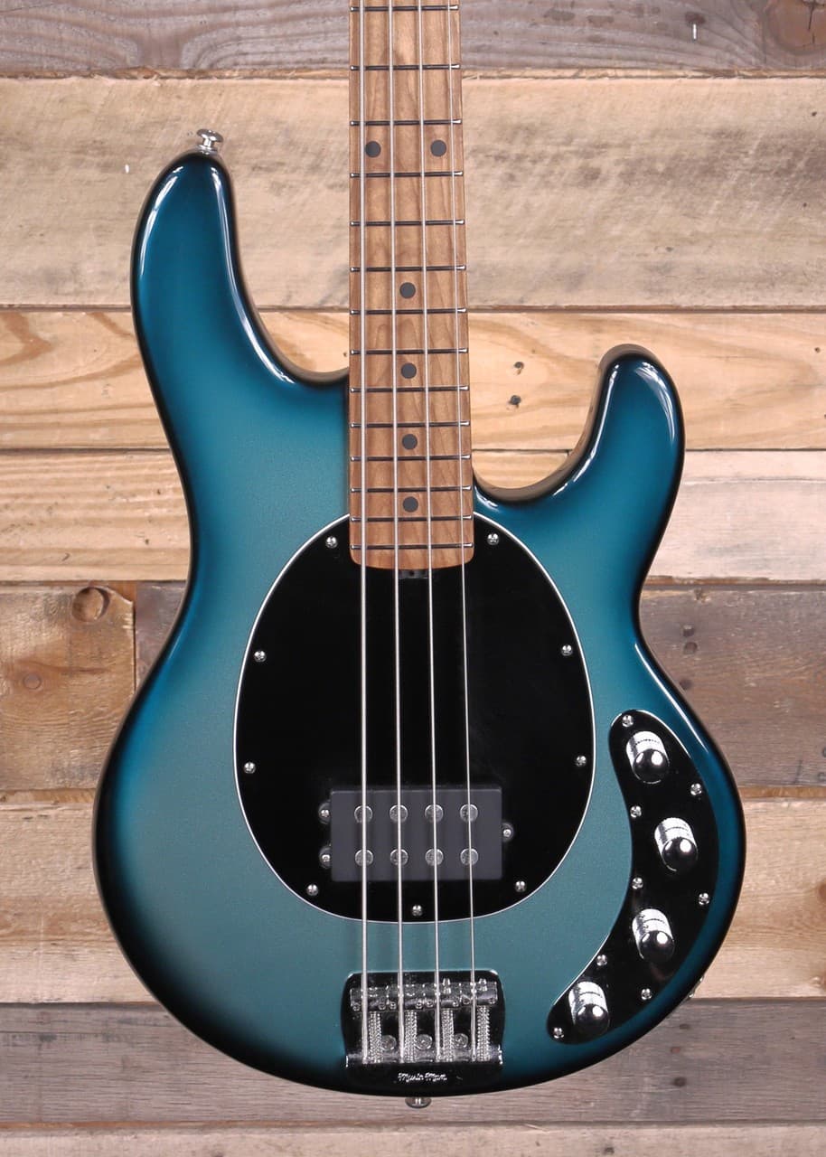 Music Man StingRay Special Bass Frost Green Pearl w/ Case "Excellent Condition"