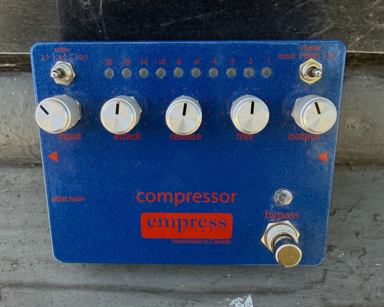 Empress Effects Compressor Boutique Guitar Effects Pedal Made In Canada