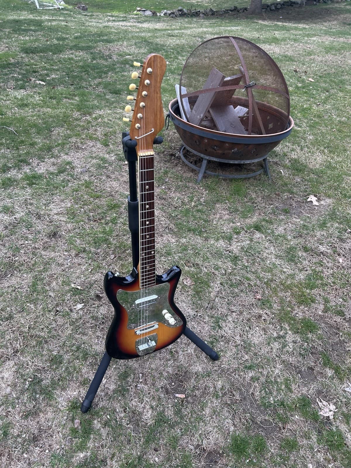 Kawai /winston Single Pickup MIJ 60s Good Condition Pro Set Up