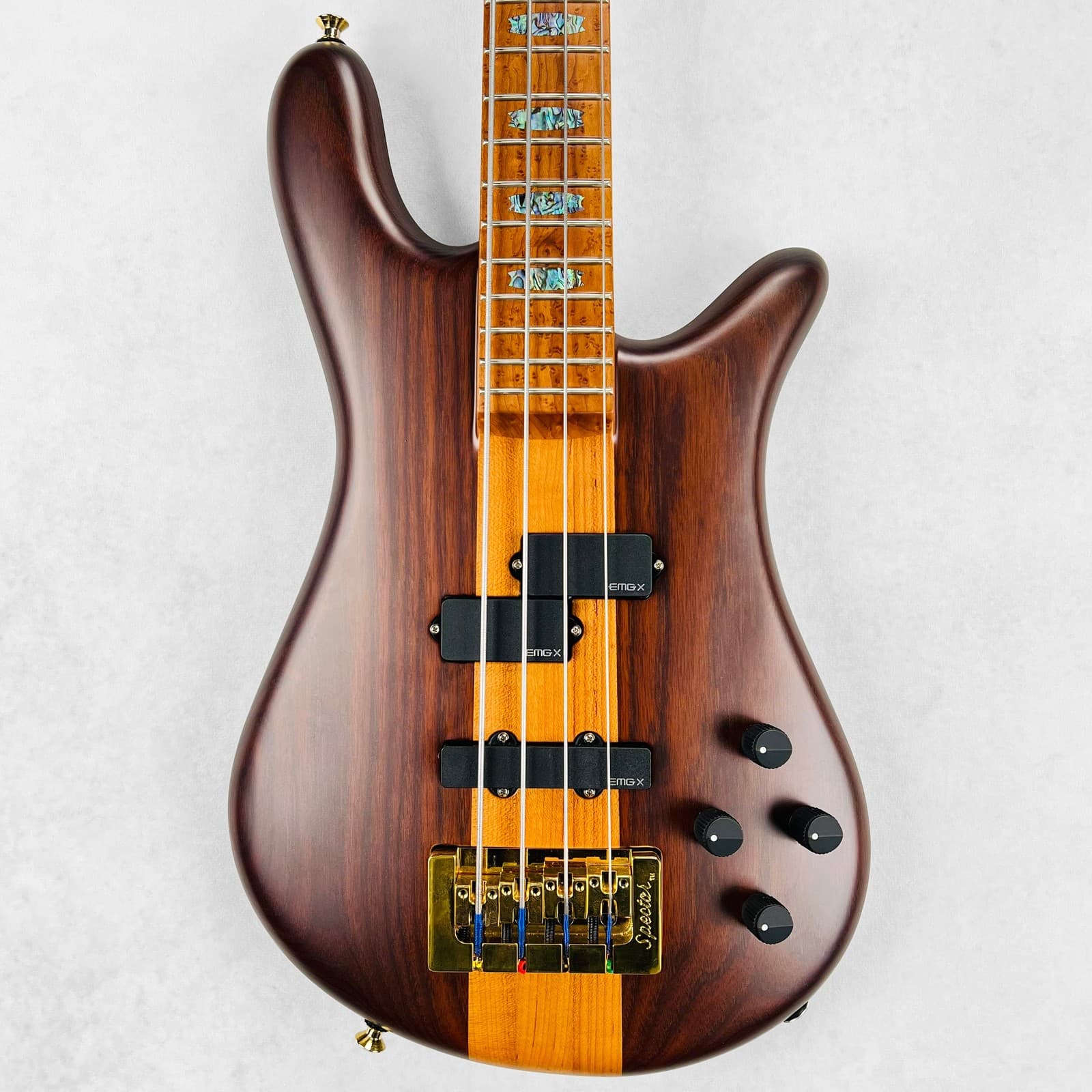 Spector USA NS-2 Roasted Ash 4-String Bass 2024 - Natural Matte