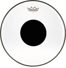 Remo Controlled Sound Clear Drumhead - 14" - with Black Dot