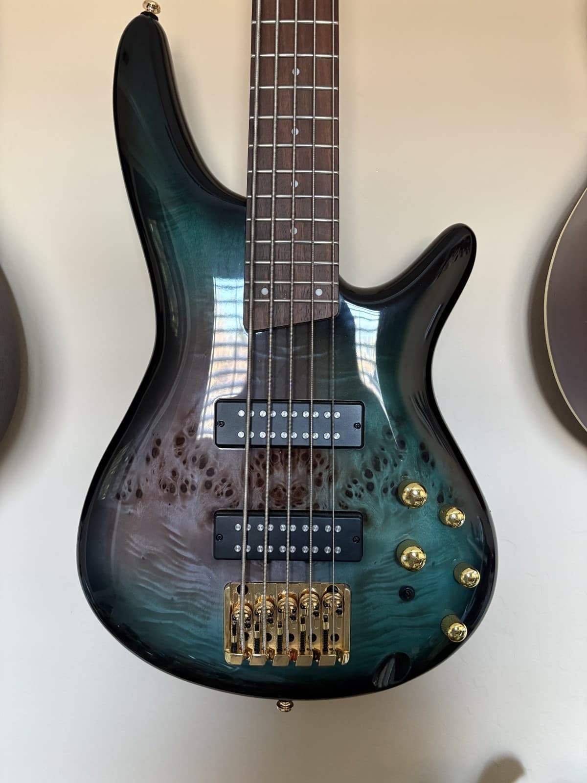 ibanez bass guitar 5 string sr405epbdx