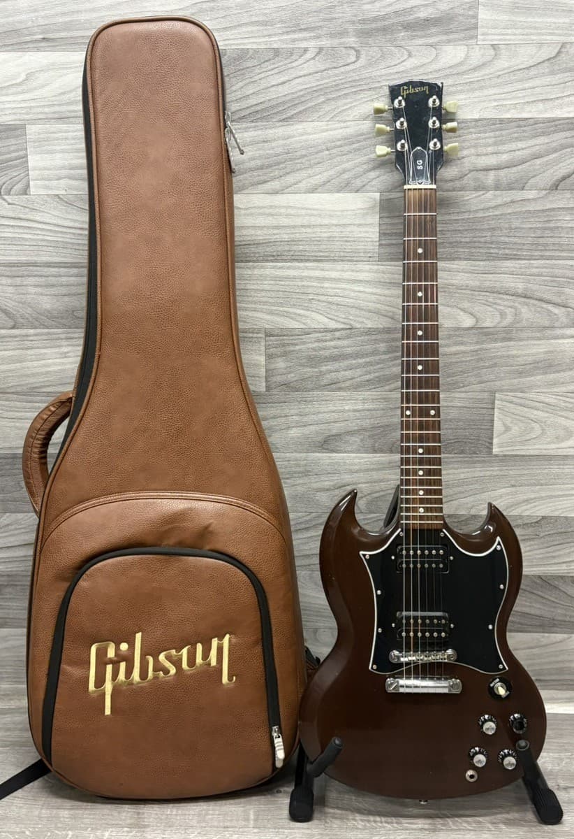 Gibson SG Standard Electric Guitar 1998 Walnut w/ Dual Humbuckers + (A1D027000)