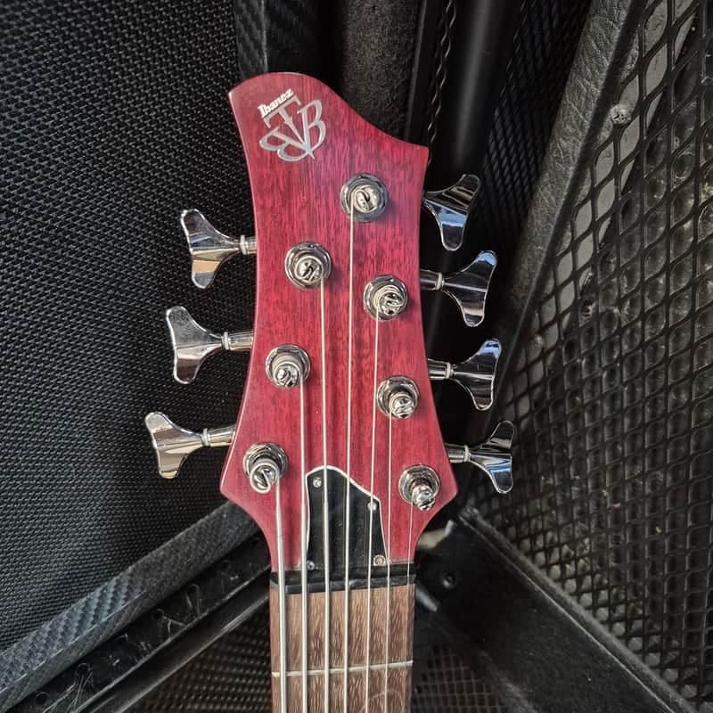 Ibanez BTB 7 String Electric Bass Guitar Premium Red