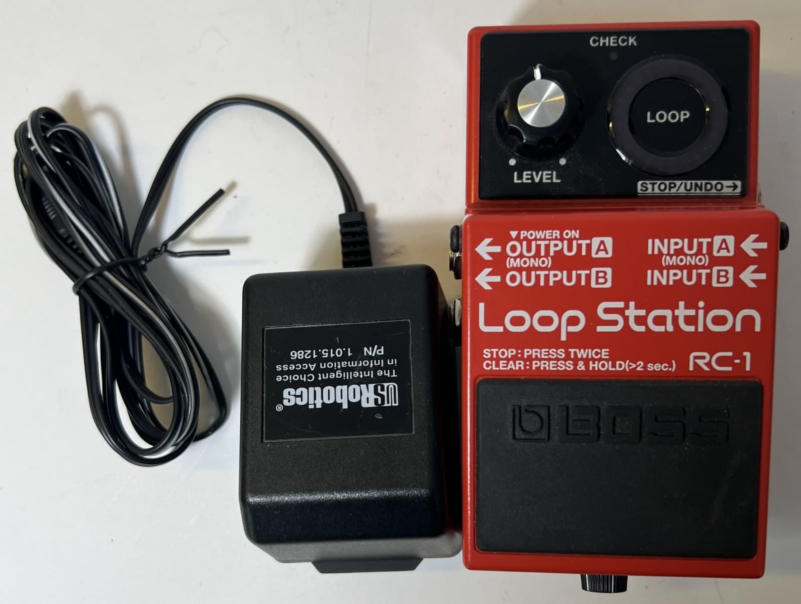 BOSS RC-1 Loop Station Guitar Looper Effects Pedal RC1 Very Good Tested
