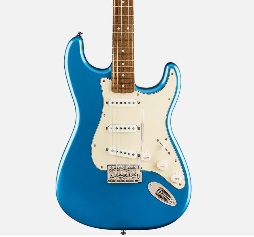 Squier Classic Vibe '60s Stratocaster Guitar - Lake Placid Blue w/ Laurel FB
