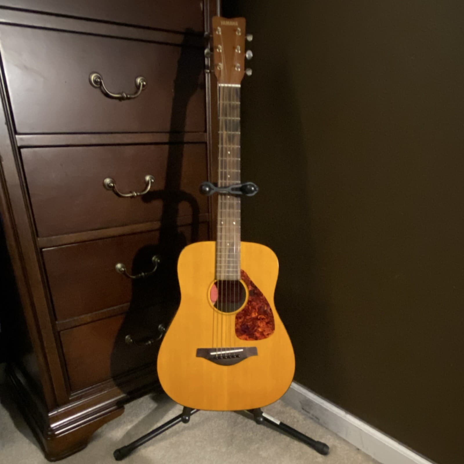Yamaha FG-Junior JR1 3/4 Acoustic Guitar 6 String Brown Wood Right-Handed