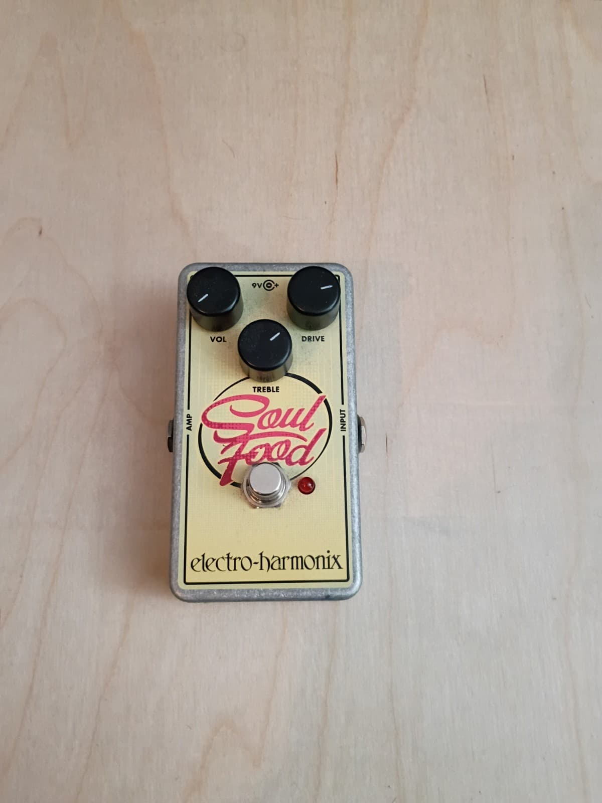 Electro-Harmonix Soul Food Distortion/Fuzz/Overdrive Guitar Effect Pedal