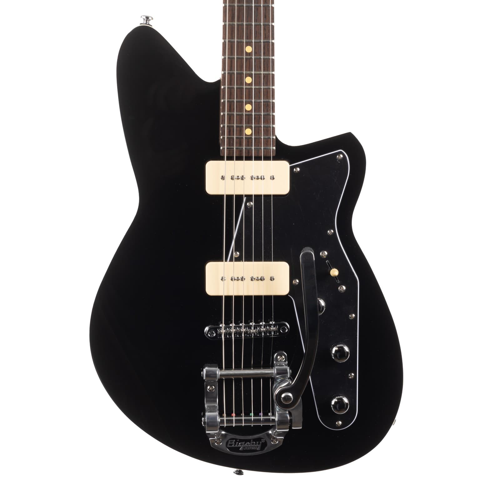 Used Reverend Jetstream 290 Bigsby Midnight Black 2025