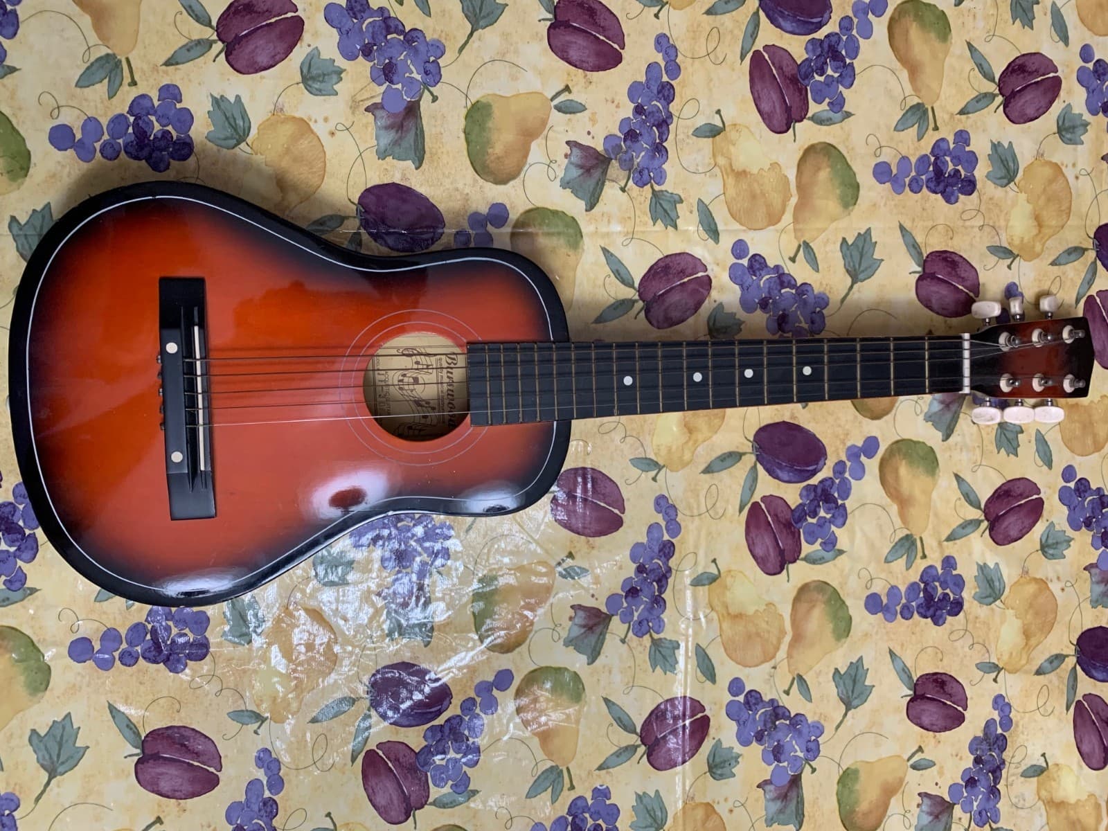 Burswood Guitar JF-30F - beginner acoustic guitar for children,scaled down Model