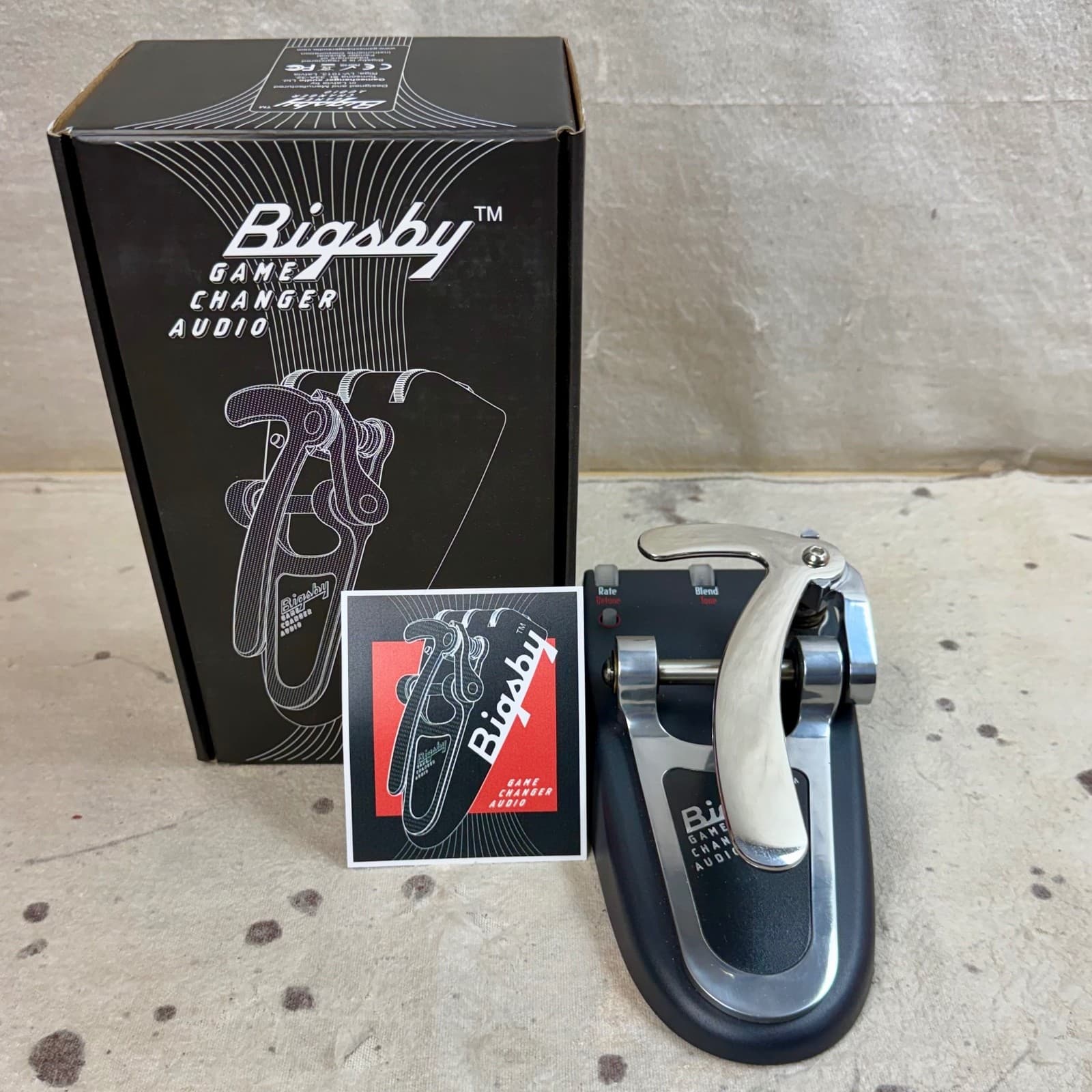 Gamechanger Audio Bigsby Guitar Effects Pedal NOS Open Box-Mint