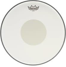 Remo Controlled Sound Coated Drumhead - 14" - with White Dot