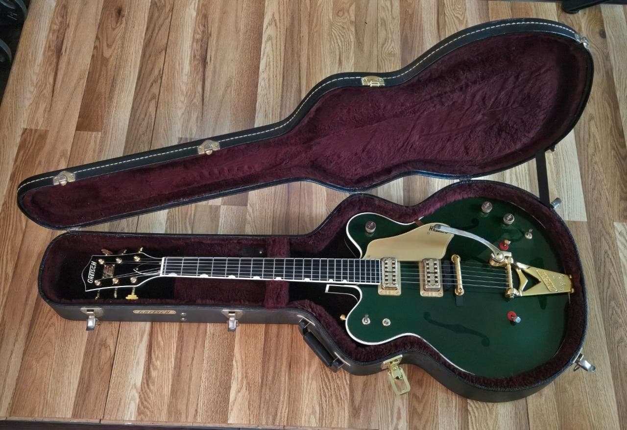 2012 Gretsch Country Gentleman 1962 Guitar Limited Cadillac green TV Jones
