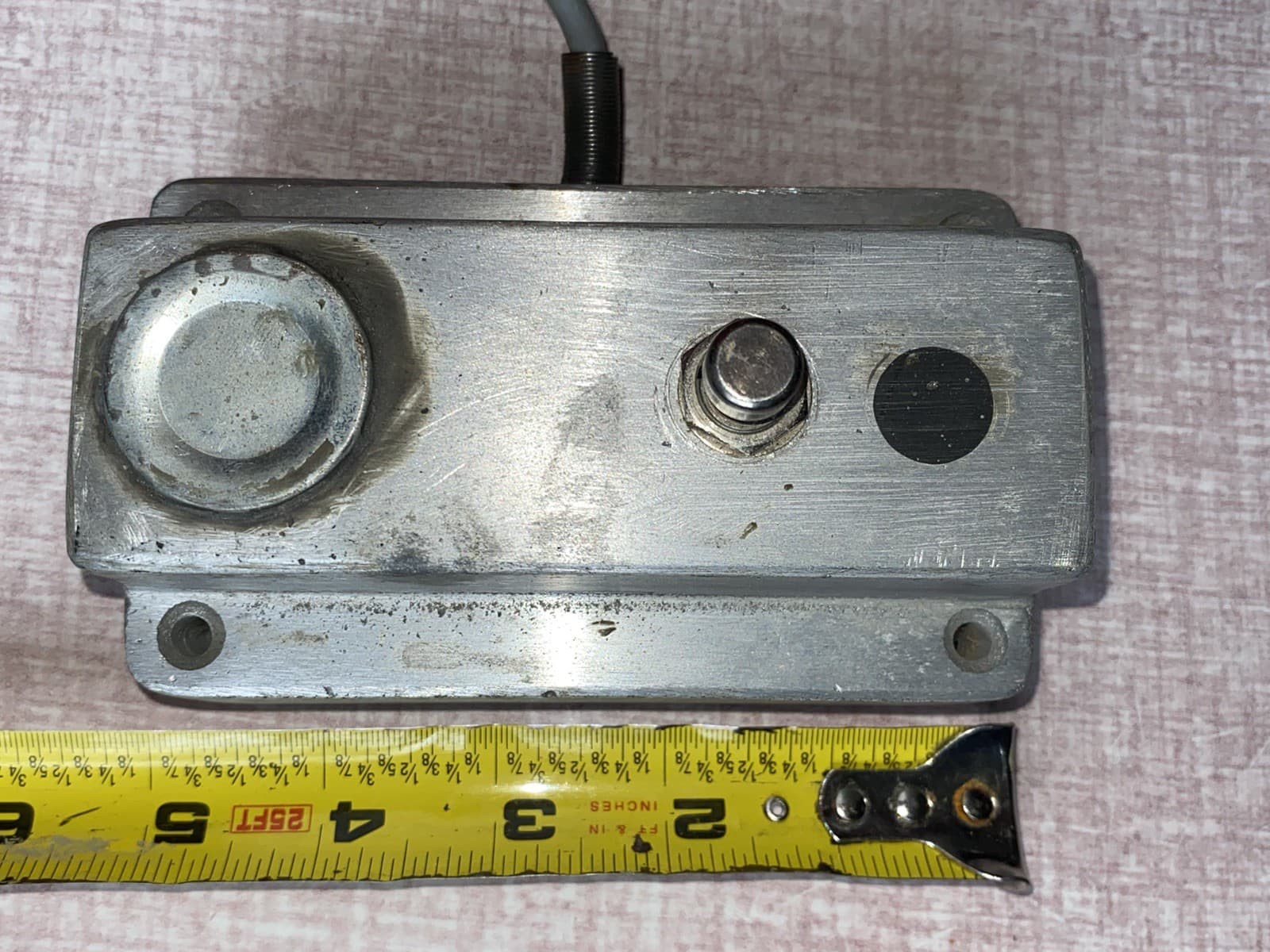 1960’s Aluminum Guitar Amp Foot Switch For Fender reverb tremolo