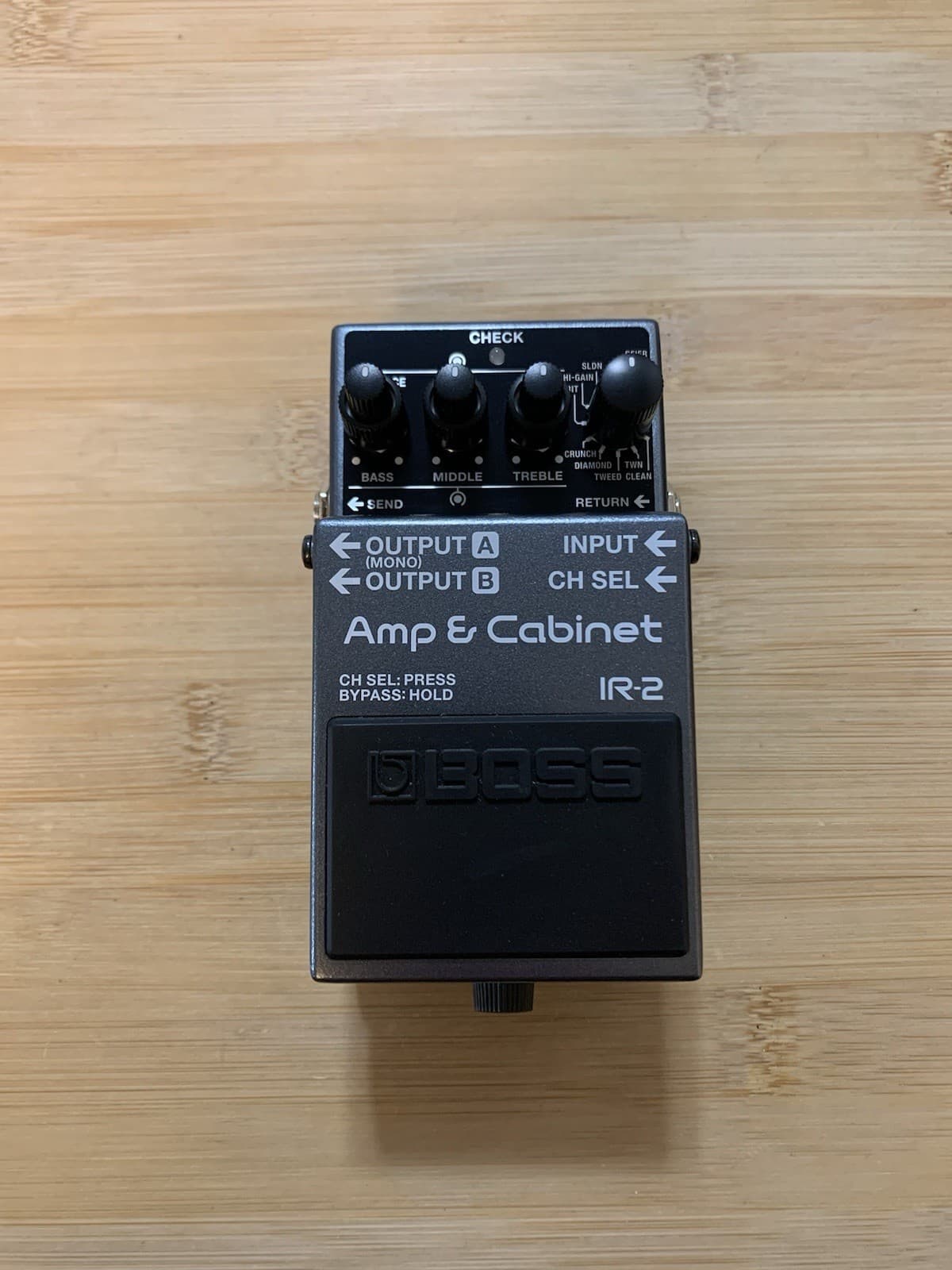 BOSS IR-2 Amp & Cabinet Guitar Pedal