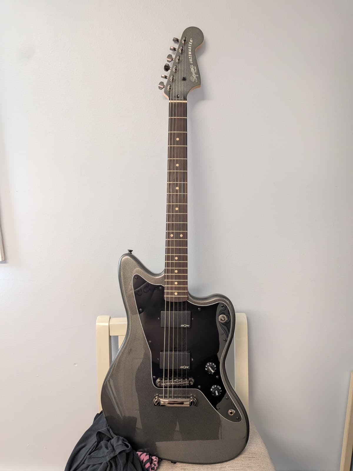 Squier Contemporary Active Jazzmaster Graphite Metallic *FREE SHIPPING*