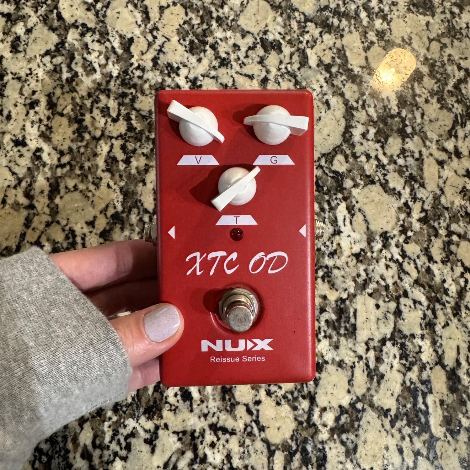 NUx Effects Reissue Series XTC OD Overdrive Metal Guitar Effect Pedal
