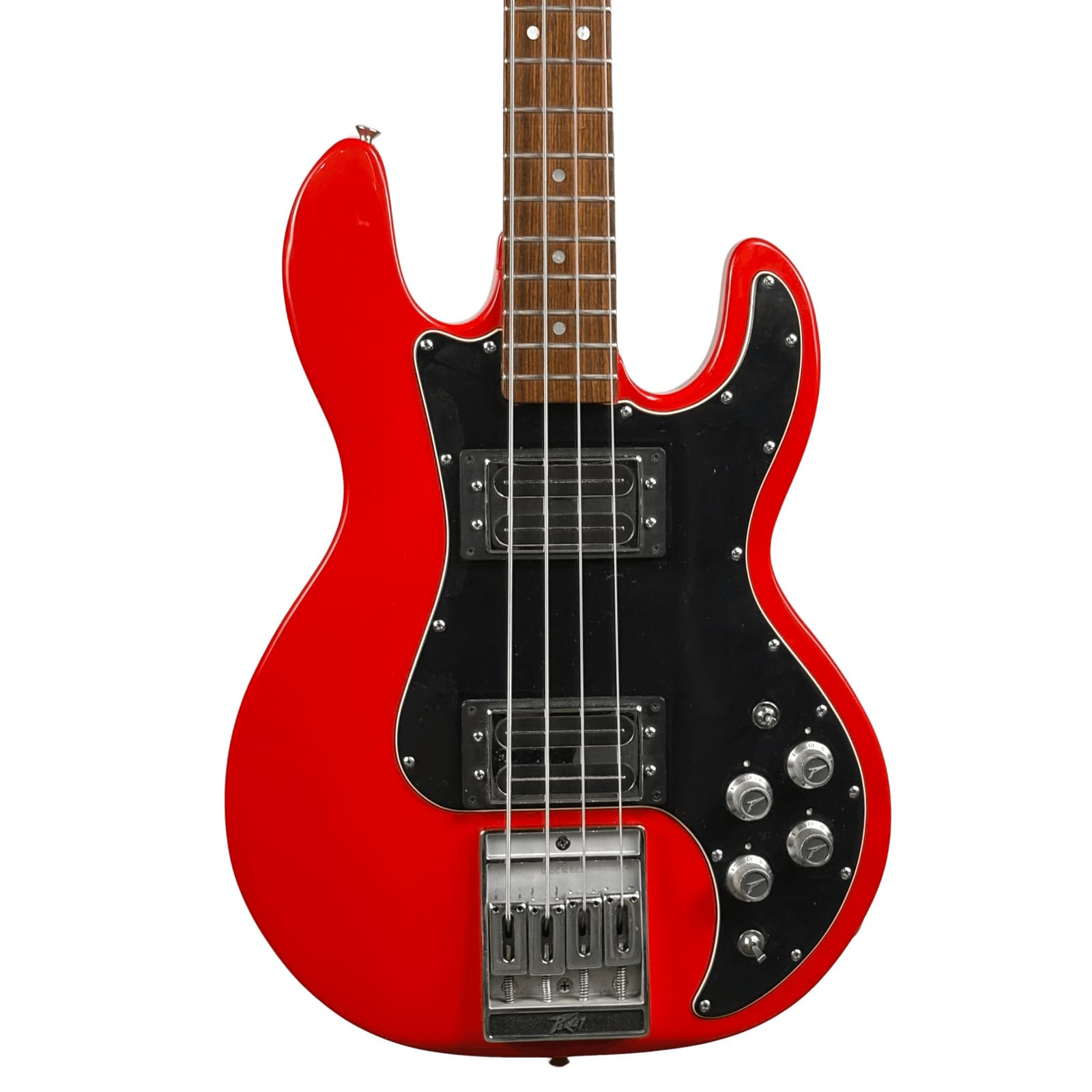 Peavey T-40 4-String Bass, Rosewood Fretboard, Red 1980 W/OHSC (Used)